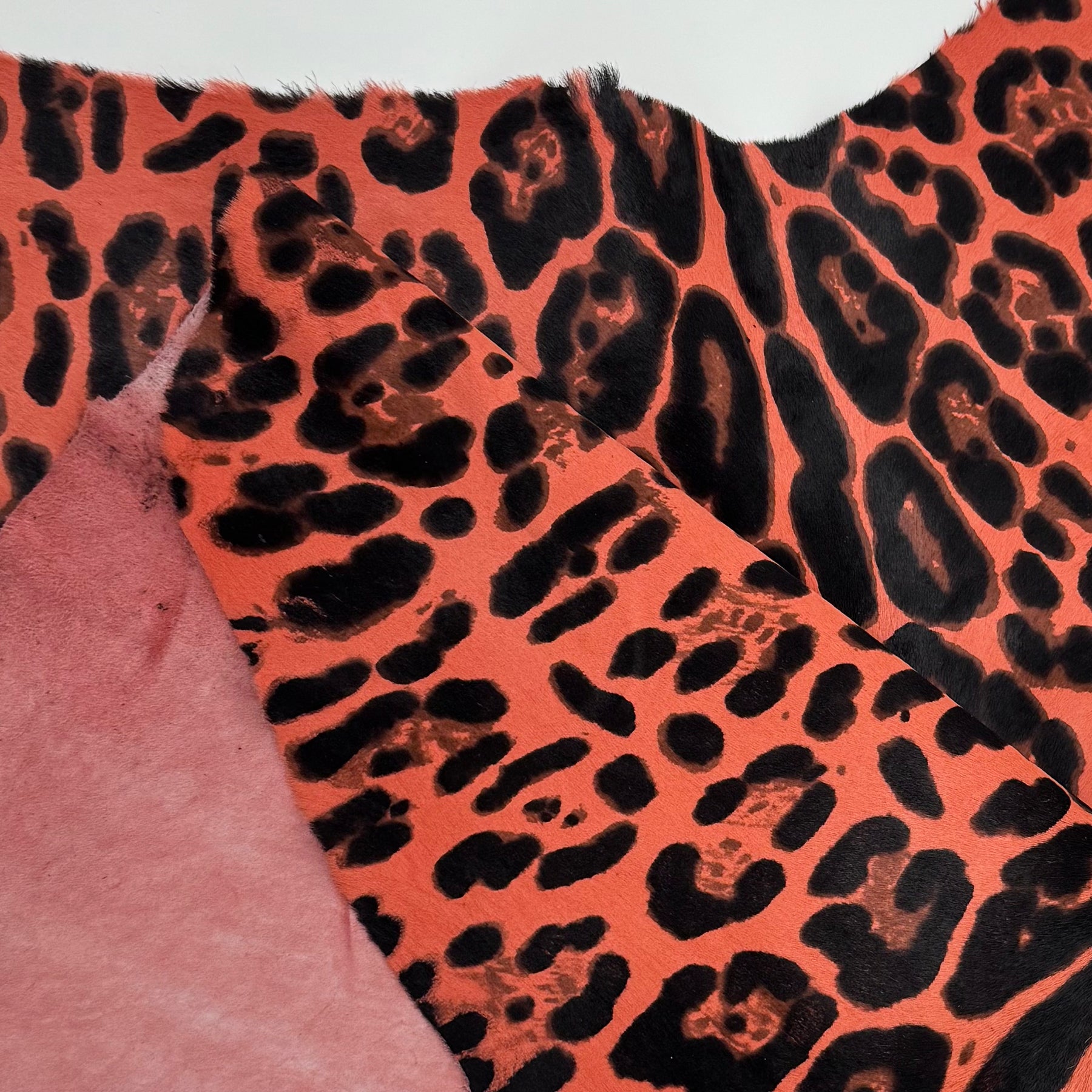 Cavalino Hair-On Calf Fire Leopard