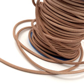 Natural Undyed Leather Cord | 1mm to 6mm | Ships in 3 weeks
