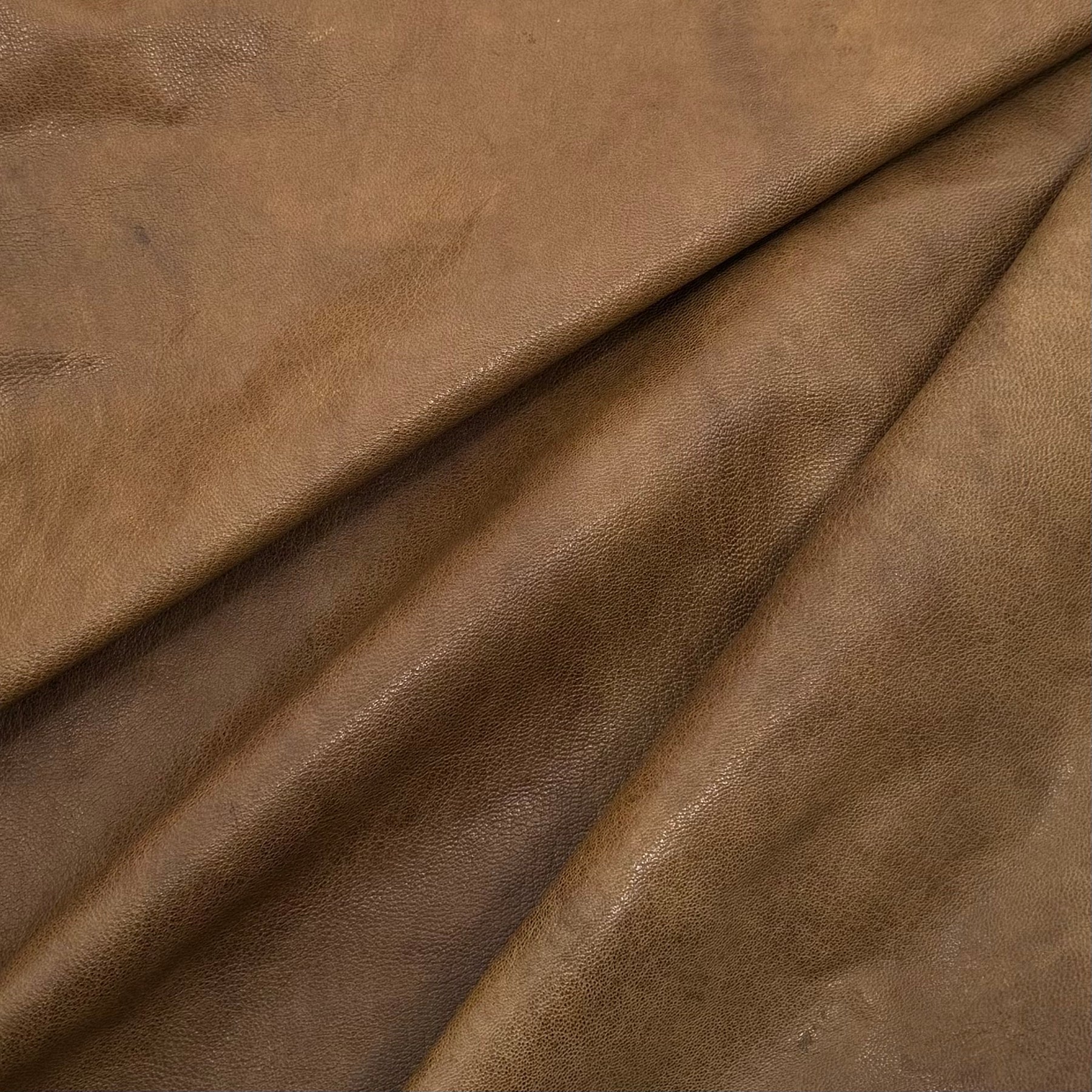 Golden Vintage Italian Goat Nappa