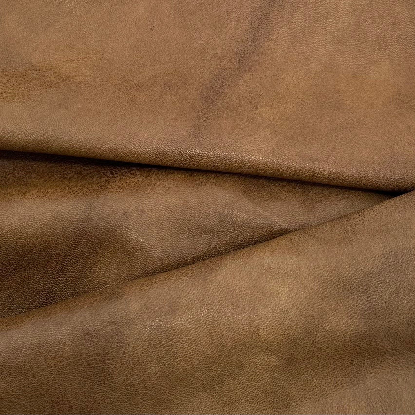 Golden Vintage Italian Goat Nappa