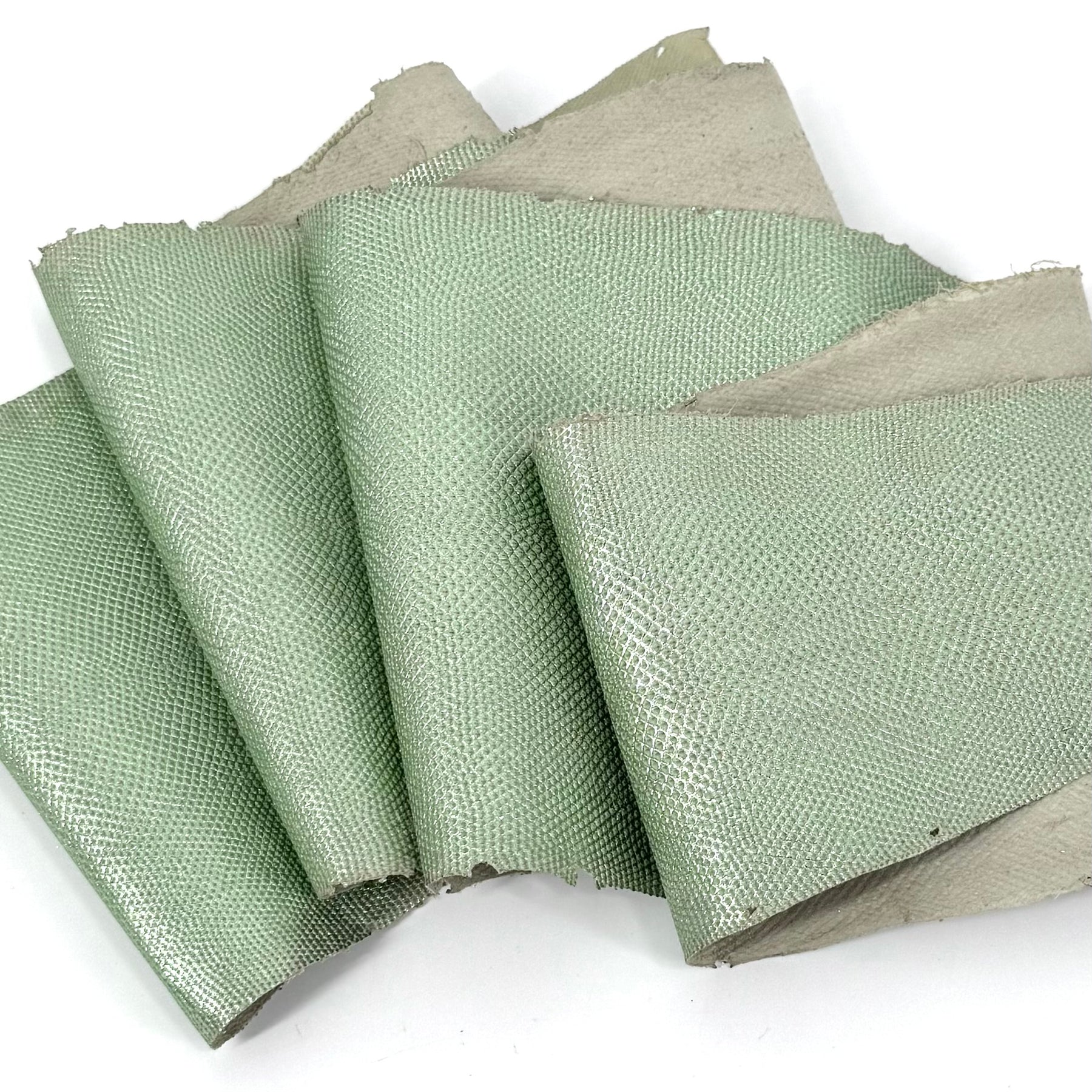 Mint Metallic Karung Snake Skin | SALE