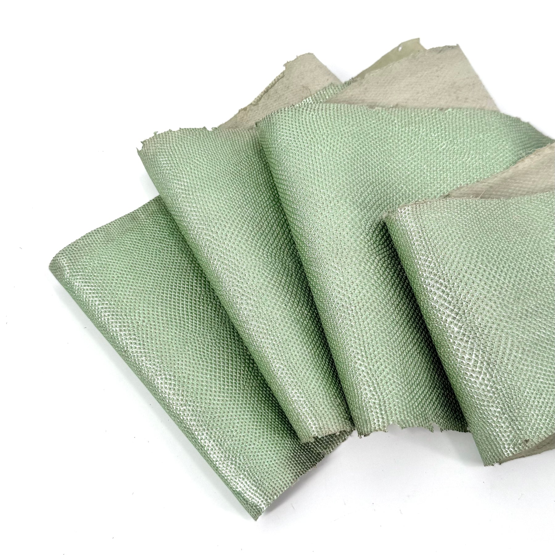 Mint Metallic Karung Snake Skin | SALE
