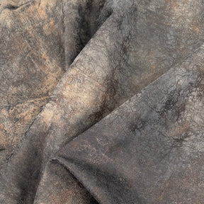 Weathered Distressed Lamb with Bronze Metallic Accents