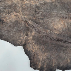 Weathered Distressed Lamb with Bronze Metallic Accents