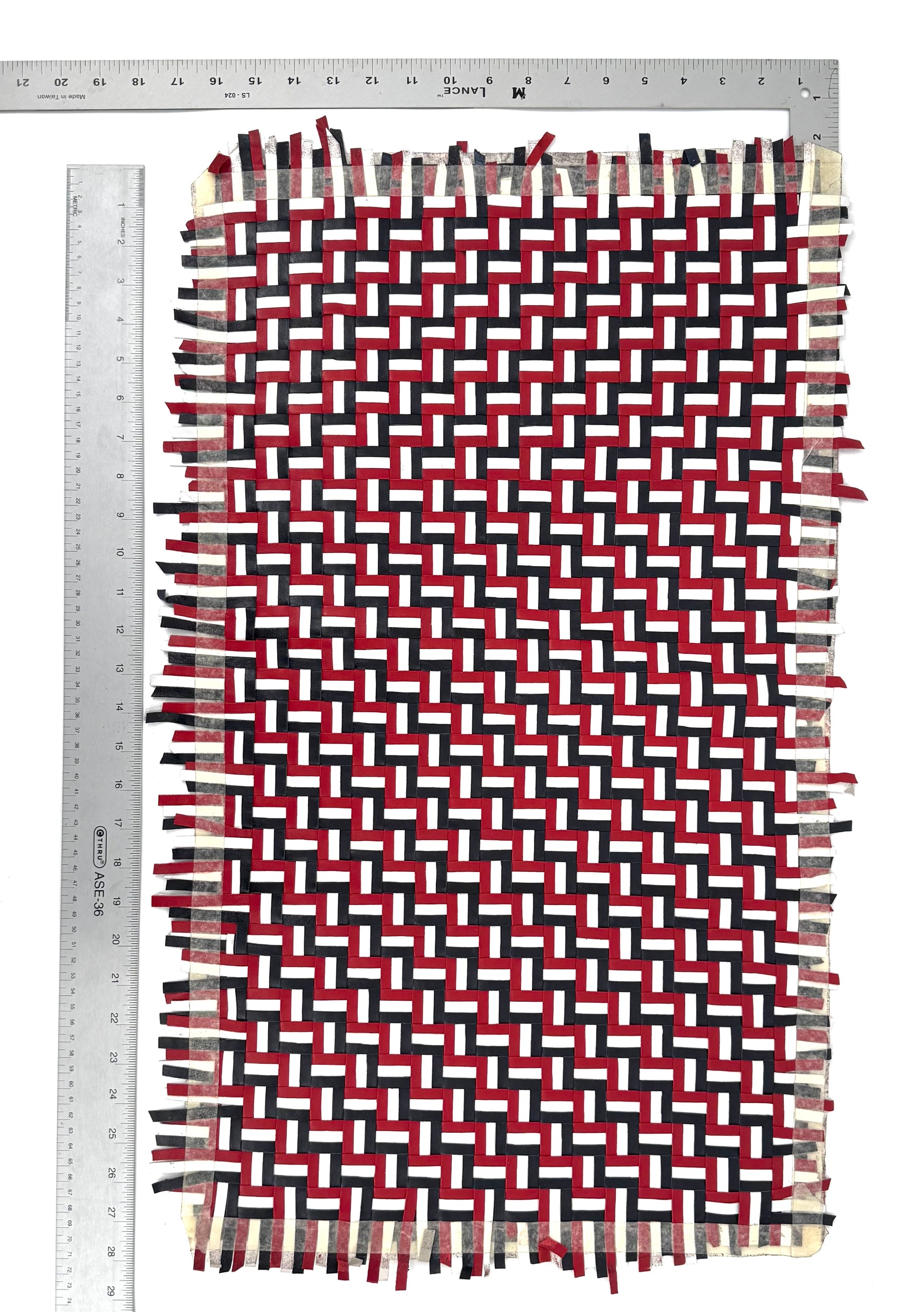 Tricolor Woven Panel (16" by 28") only 4 Available | SALE