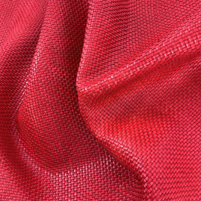 Red Basket Weave Woven Panel (20" by 23") only 4 Available | SALE