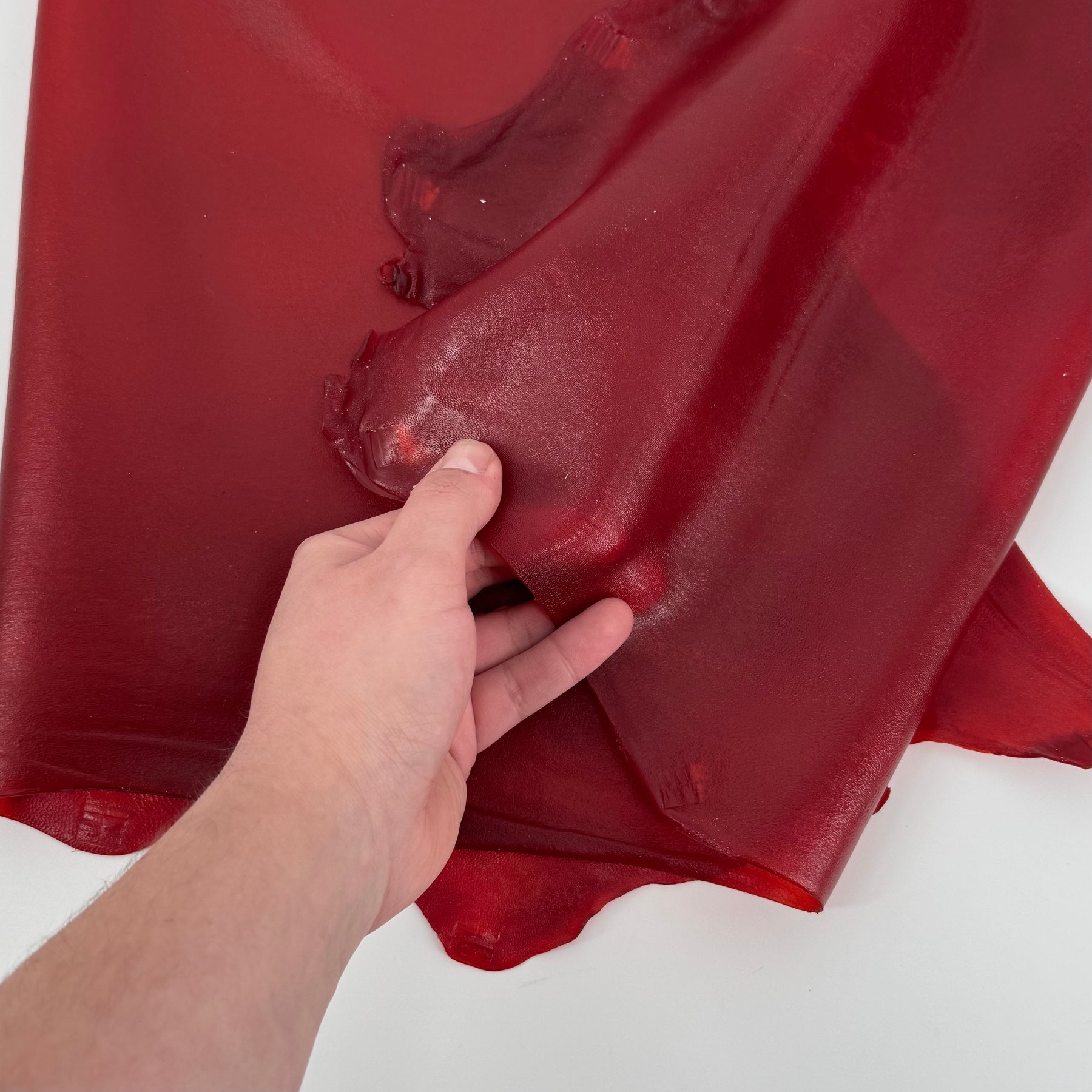 Transparent Lamb Leather