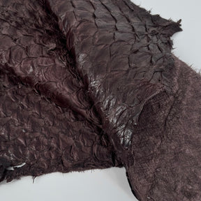 Bitter Plum Pirarucu Fish Leather