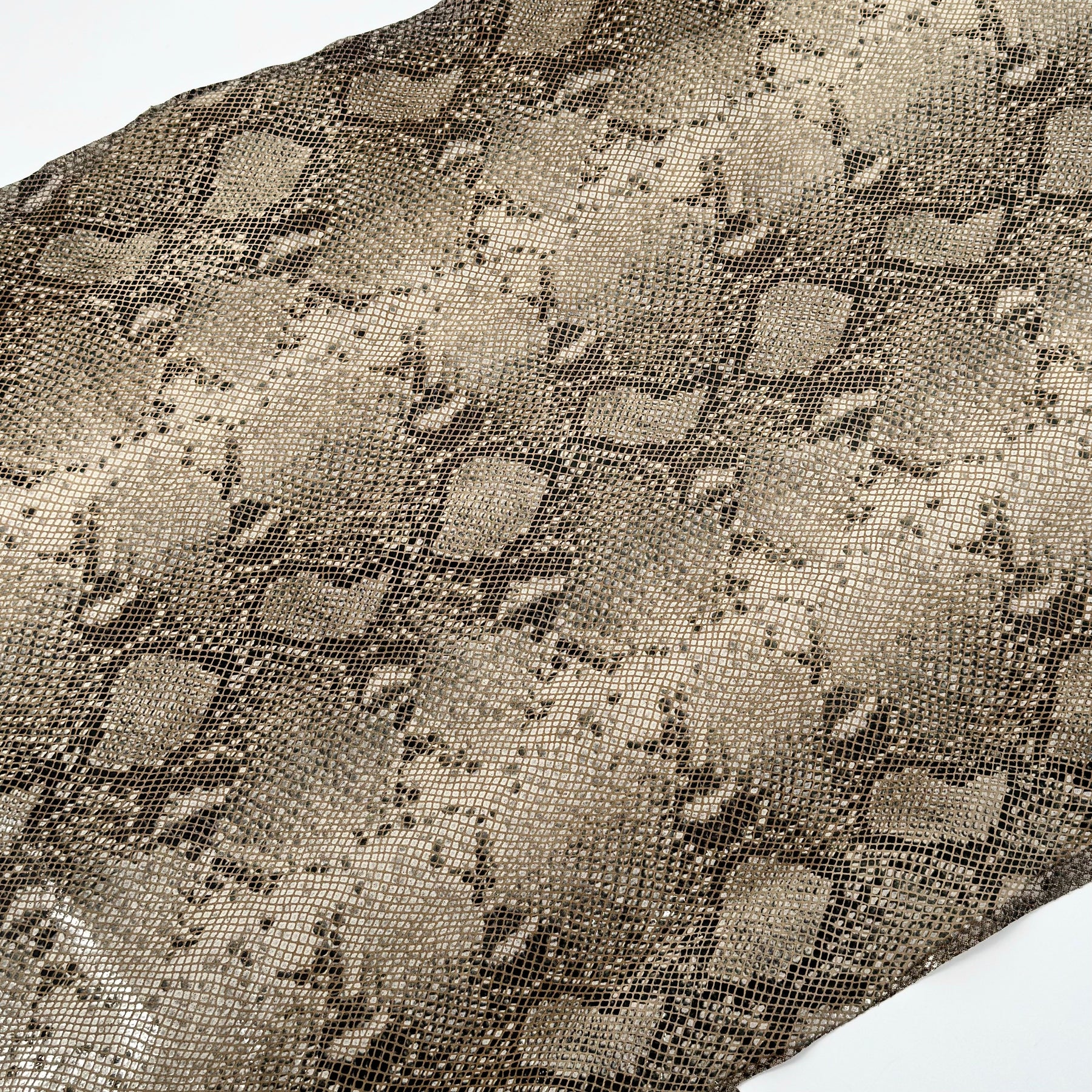 French Python Stretch Lamb Leather