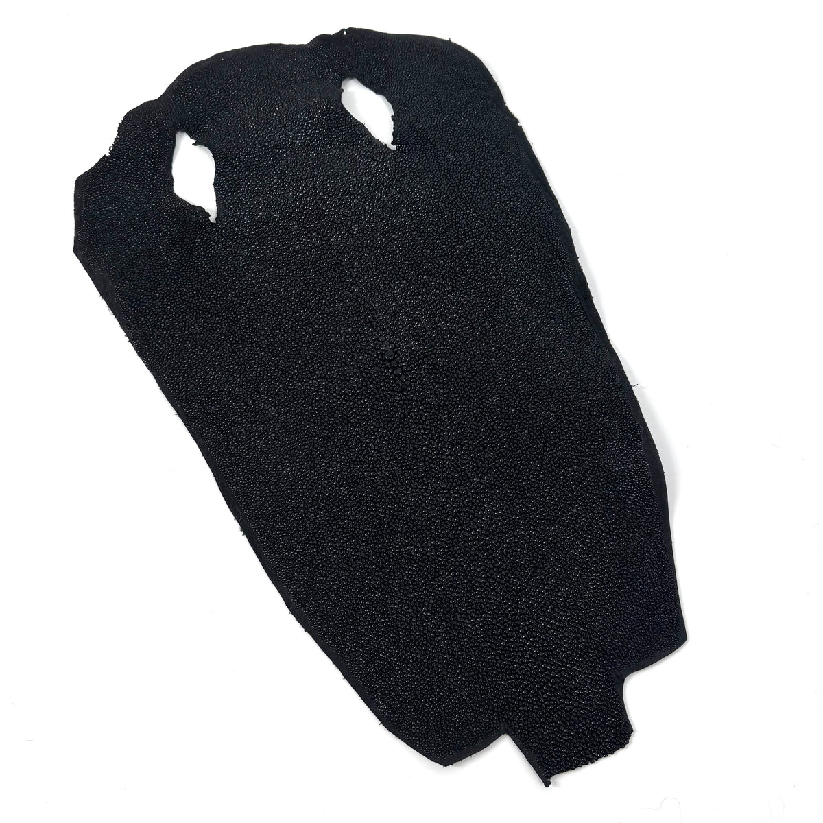 8" Black Stingray/Shagreen Skin (No Eye)