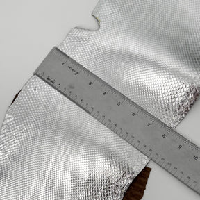 Deadstock Silver Foil Boa Skins - Grade 2 - Only 8 skins available | SALE