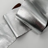 Deadstock Silver Foil Boa Skins - Grade 2 - Only 8 skins available | SALE