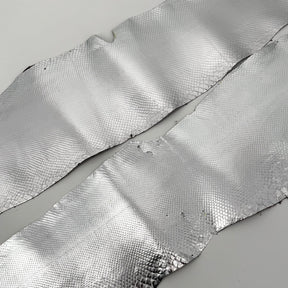 Deadstock Silver Foil Boa Skins - Grade 2 - Only 8 skins available | SALE