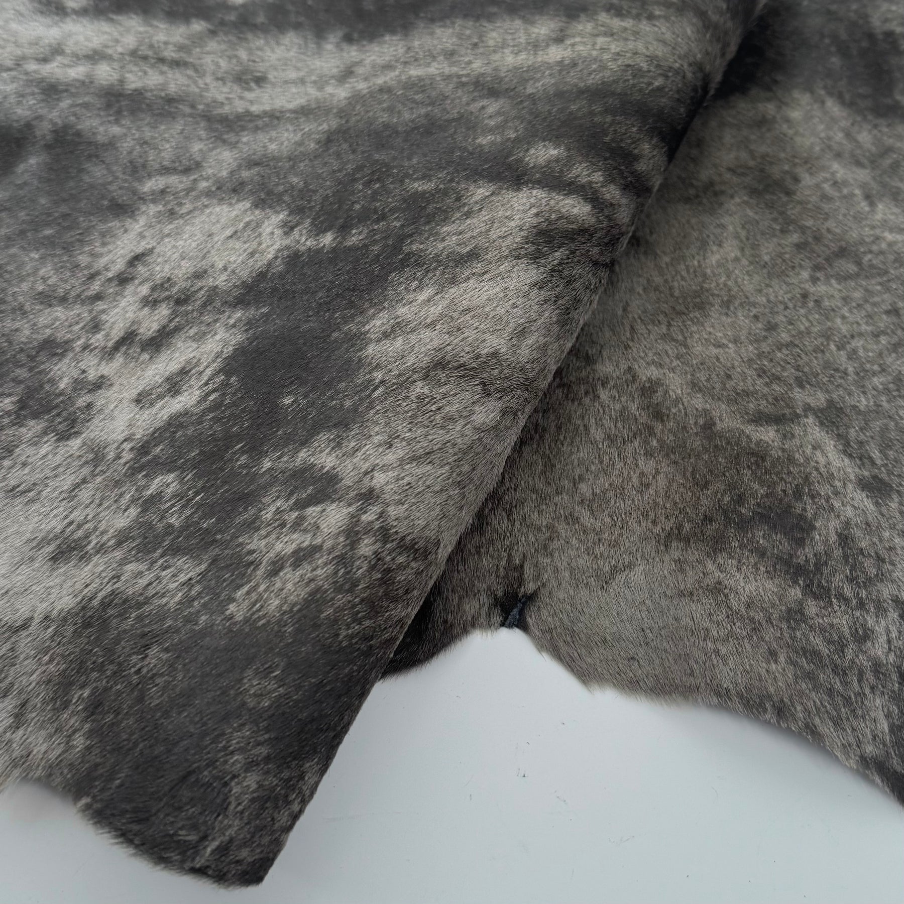 Sage Grey Dimensional Hair-On Cavalino