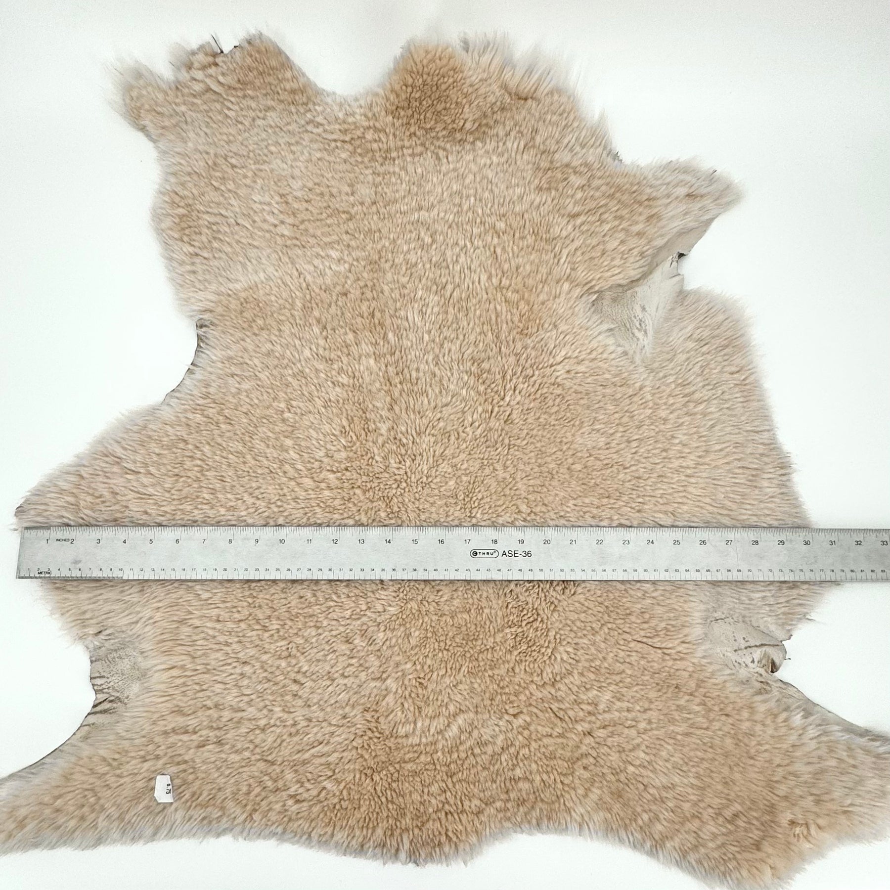 Yogi Double Sided Shearling with Distressed Leather