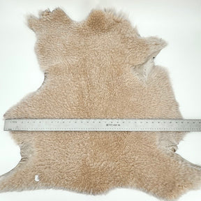 Yogi Double Sided Shearling with Distressed Leather