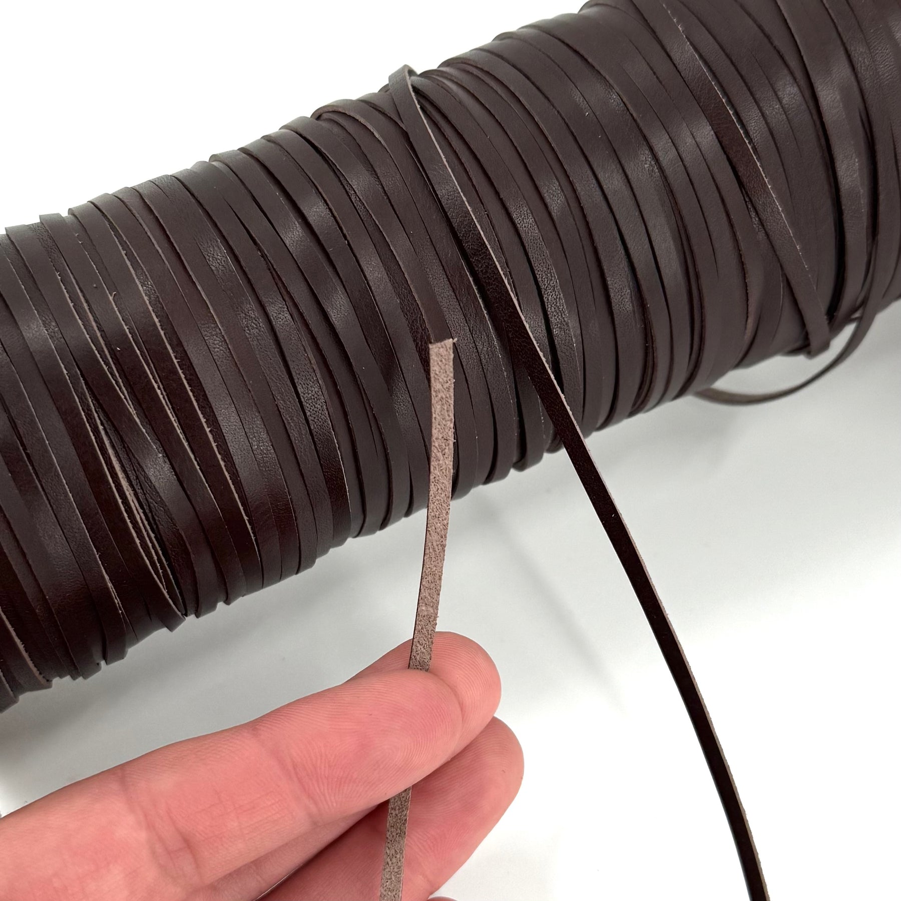 1/8 Inch Veg-Tan Leather Lacing
