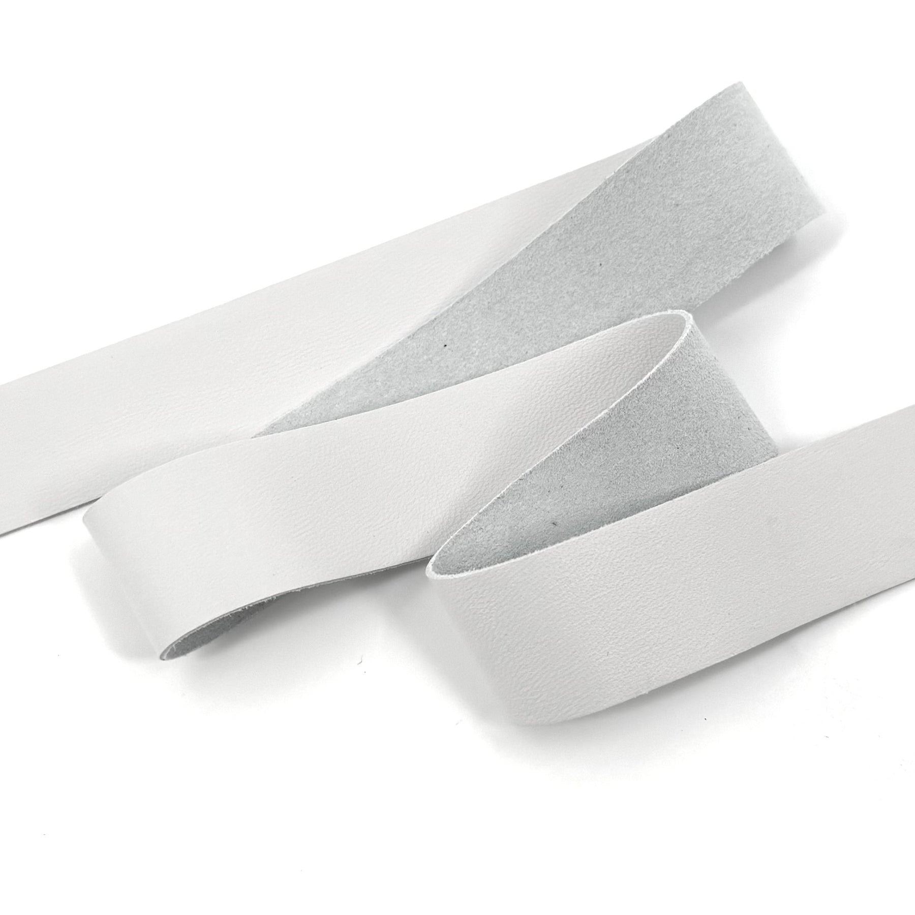 1" Raw Edge Nappa Lamb Leather Trim