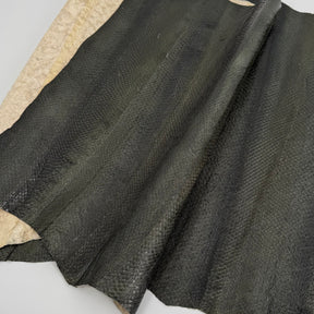 Forest Green Salmon Plate Leather