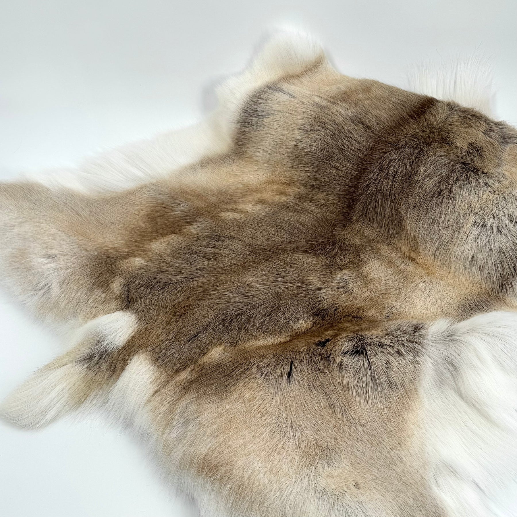 Hair-On Natural Reindeer Hide