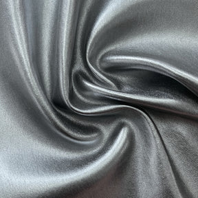 Gunmetal Plonge Stretch Lamb Leather