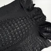 Exclusive Hornback Alligator in Black (56 cm) - Only 1 Available!