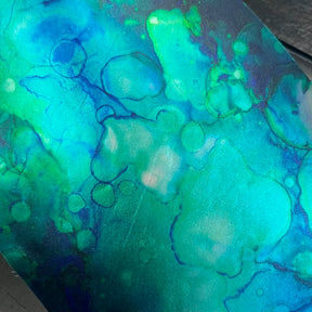 Watercolor Cow Hide