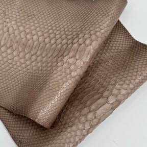 Taupe Python Cut - Only 1 Available | SALE