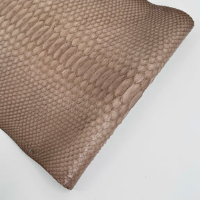 Taupe Python Cut - Only 1 Available | SALE