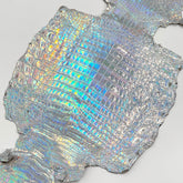 Holographic Foil Mini Nile Crocodile (23-26 cm) | Ships in 3-4 weeks