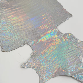 Holographic Foil Mini Nile Crocodile (23-26 cm) | Ships in 3-4 weeks