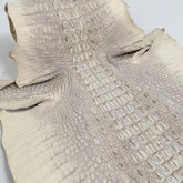 30% OFF Hornback Crocodile Undyed Crust - Only 1 available | SALE
