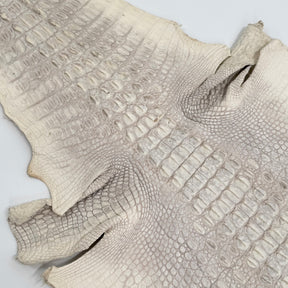 30% OFF Hornback Crocodile Undyed Crust - Only 1 available | SALE