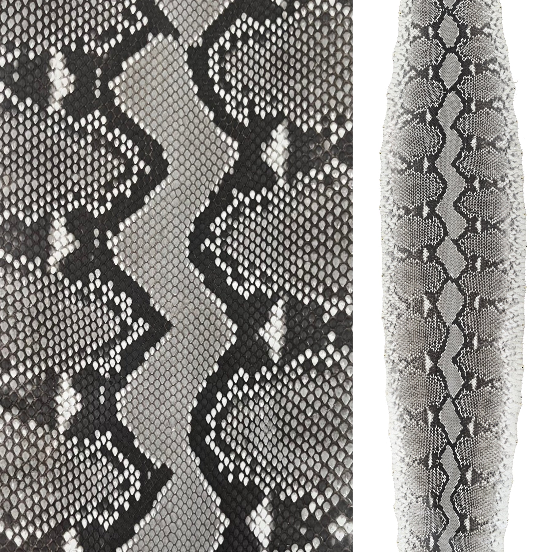 Python Natural Diamond Front Cut Matte