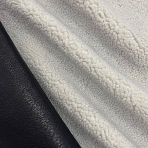 Sports Shearling | Matte Leather Backing