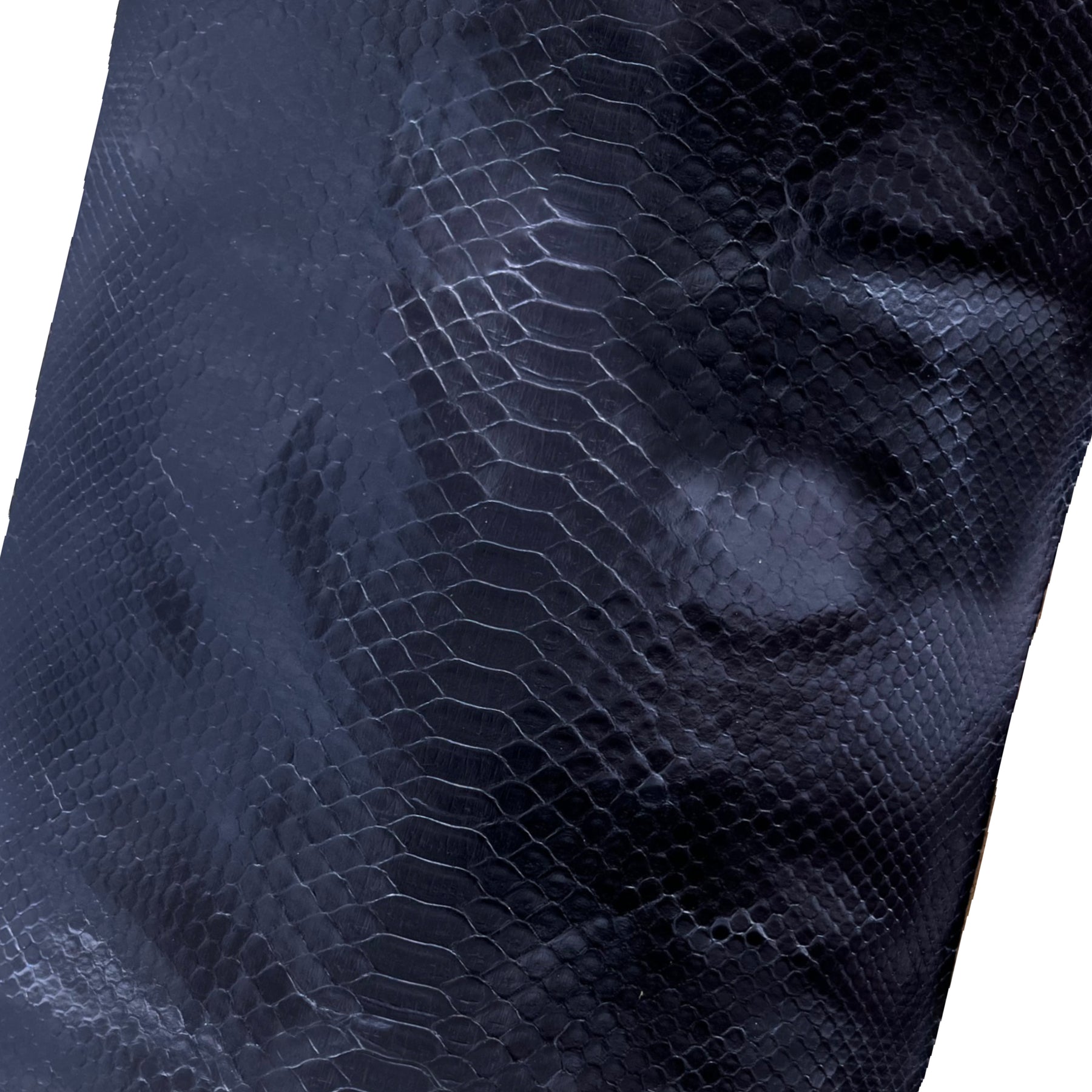 Python Blue Metallic Foil Skin