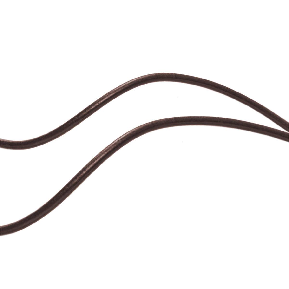 Dark Brown Leather Cord | 1 mm to 6 mm