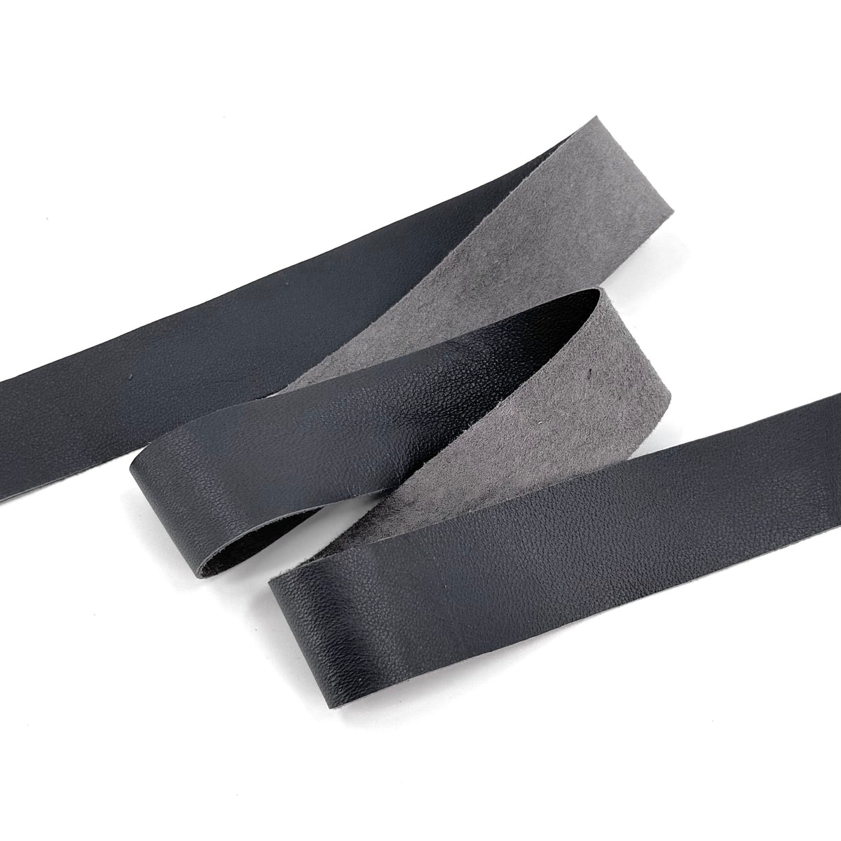 1" Raw Edge Nappa Lamb Leather Trim