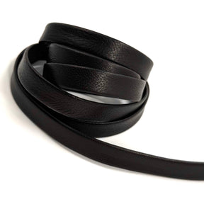 Double Fold Black Nappa Lamb Trim