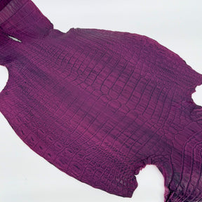 Italian Crocodile | Purple Black | 40 cm