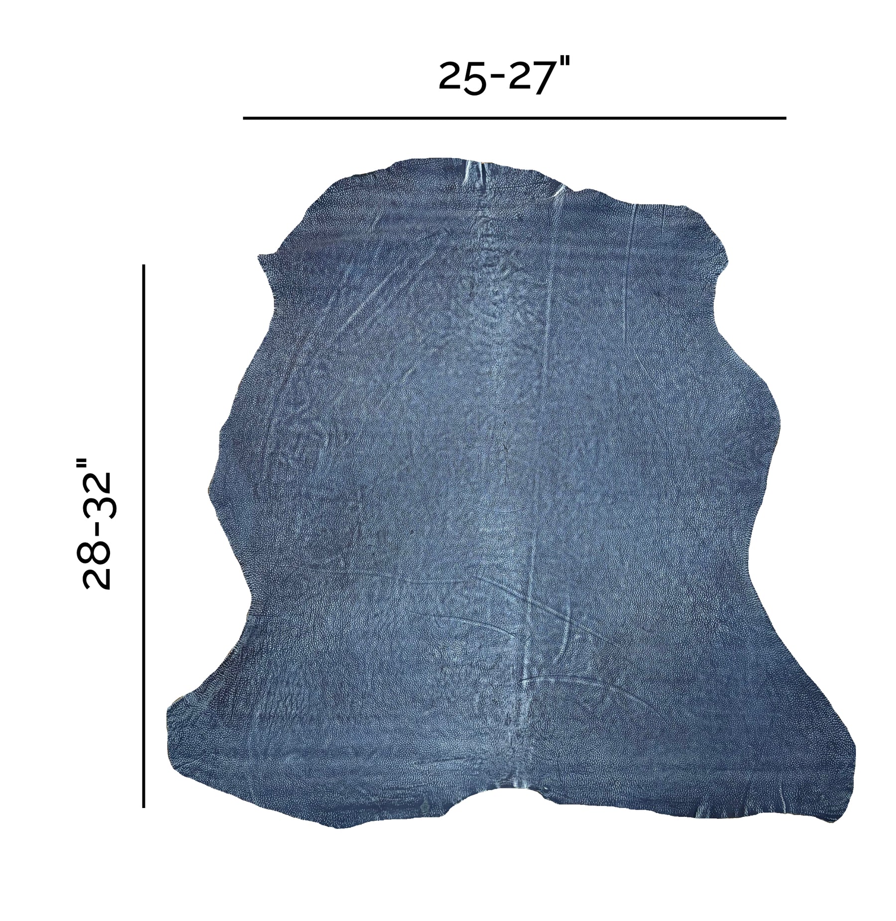 Indigo Hand-Dyed Deer | Made in Italy