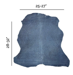 Indigo Hand-Dyed Deer | Made in Italy