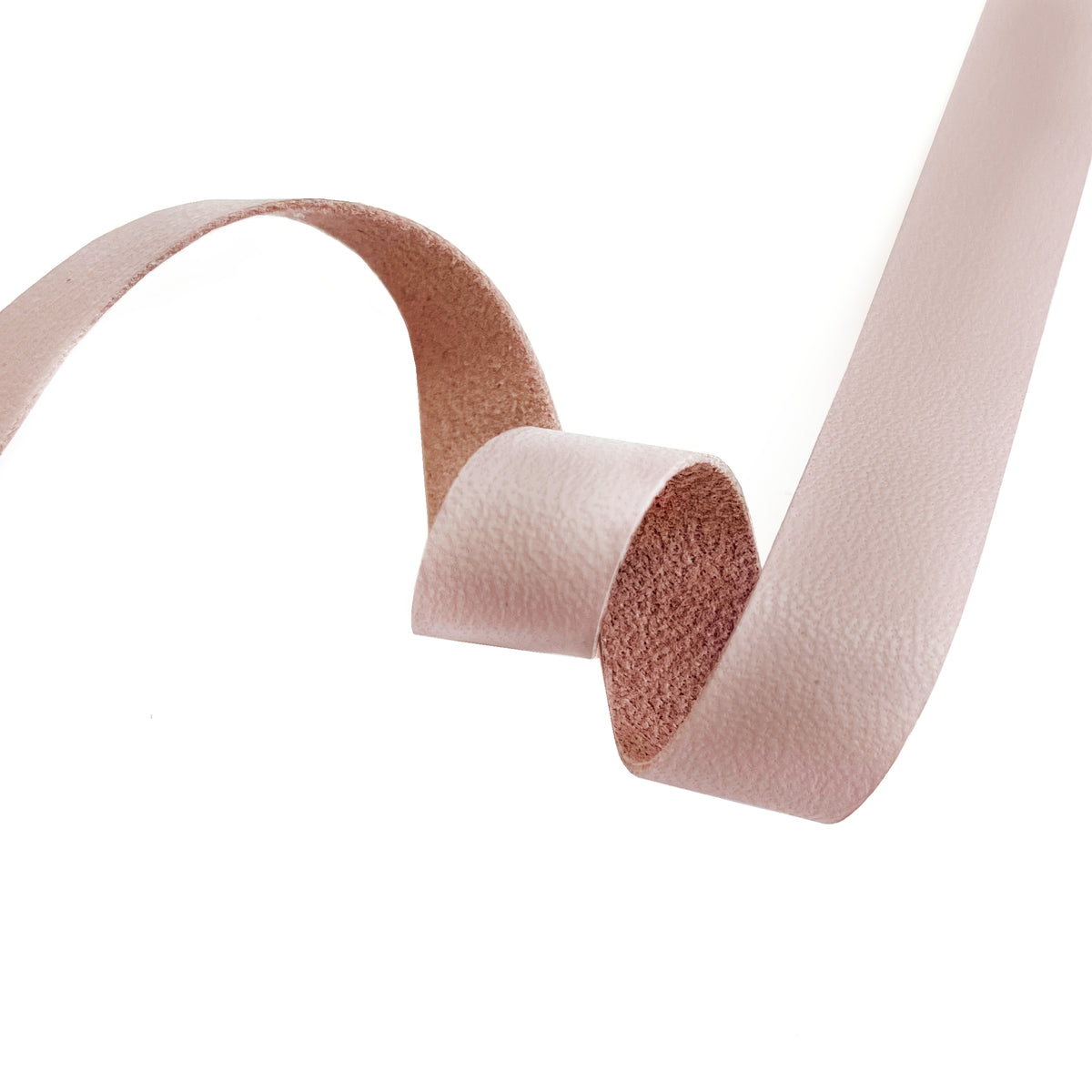 Raw Edge Leather Trim | Lavender