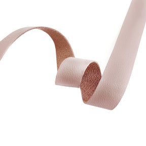 Raw Edge Leather Trim | Lavender