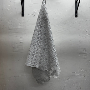 White Geometric Perforated Lamb