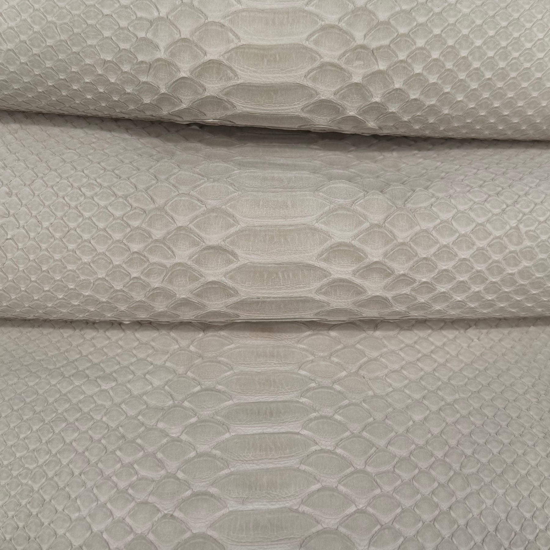 Nubuck python leather in tortilla color – soft matte exotic skin ideal for accessories and footwear
