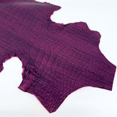 Italian Crocodile | Purple Black | 40 cm