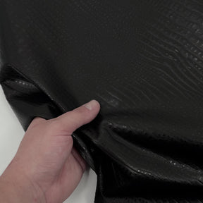 Mini Crocodile Embossed Lamb Leather