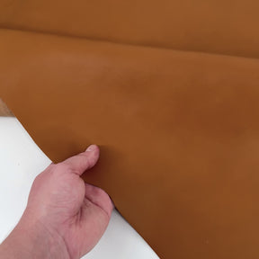 Cognac Calf Leather Piece - Only 1 Available 5F | SALE