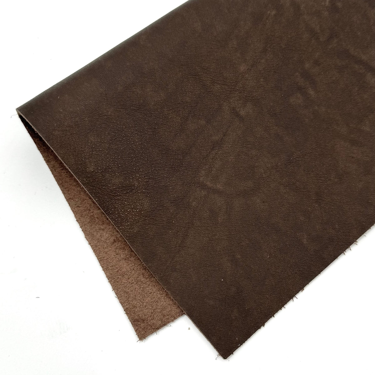 Saddle Distressed German Upholstery Cow Leather | Ships in 3 weeks